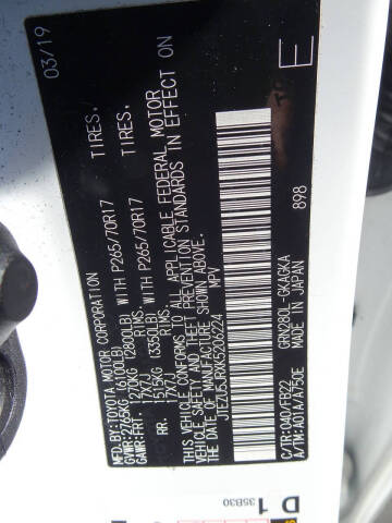 2019 Toyota 4Runner SR5