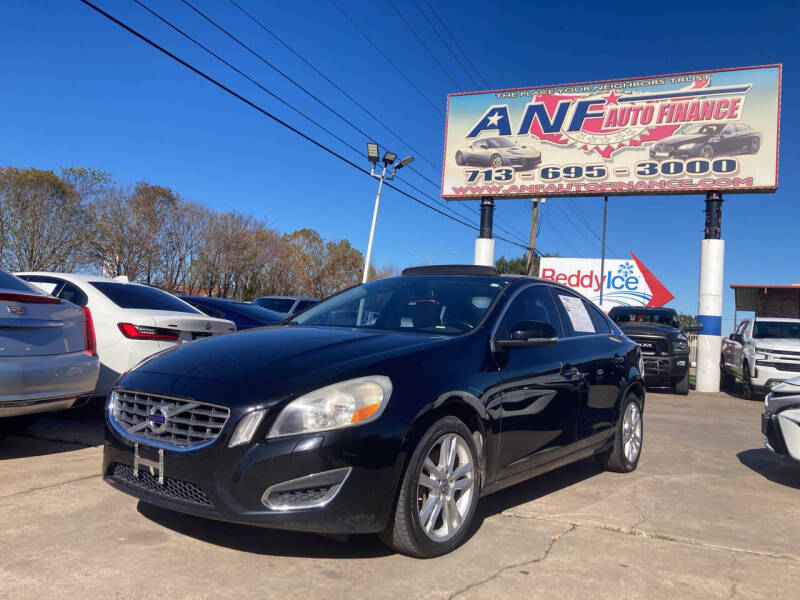 2013 Volvo S60 for sale at ANF AUTO FINANCE in Houston TX