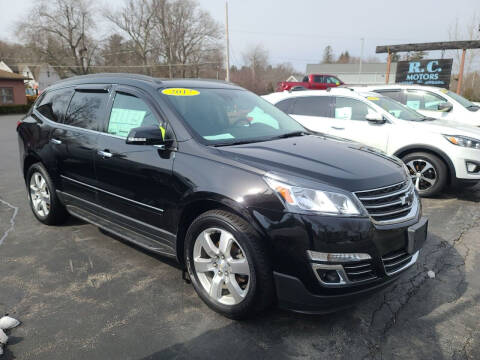 2017 Chevrolet Traverse for sale at R C Motors in Lunenburg MA