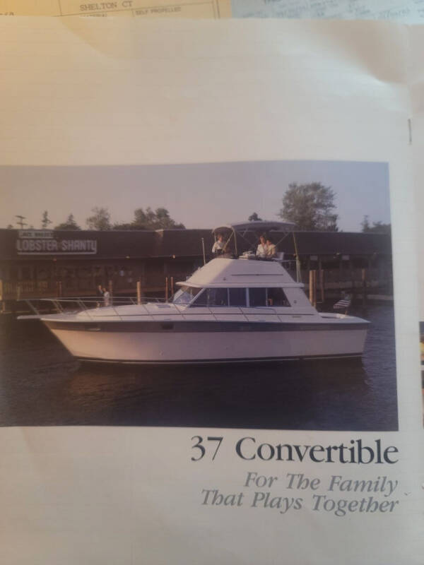 1988 40' SILVERTON-CABIN CRUISER CONVERTIBLE for sale at Bel Air Auto Sales in Milford CT
