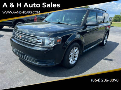 2014 Ford Flex for sale at A & H Auto Sales in Greenville SC