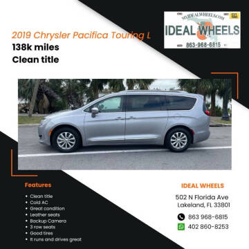 2019 Chrysler Pacifica for sale at Ideal Wheels in Lakeland FL