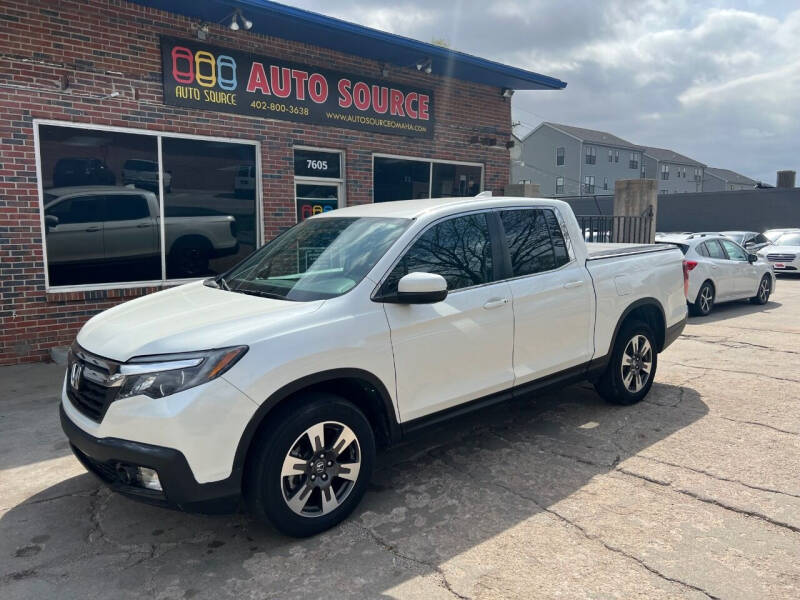 2017 Honda Ridgeline for sale at Auto Source in Ralston NE
