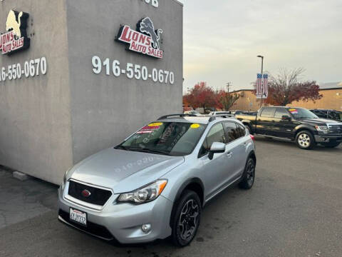 2013 Subaru XV Crosstrek for sale at LIONS AUTO SALES in Sacramento CA