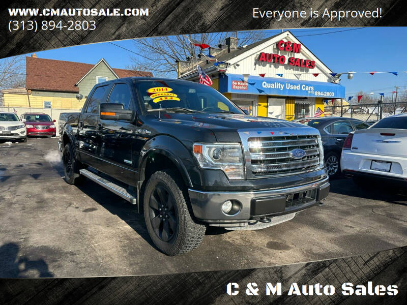 2014 Ford F-150 for sale at C & M Auto Sales in Detroit MI