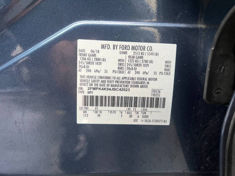 2018 Ford Edge Titanium