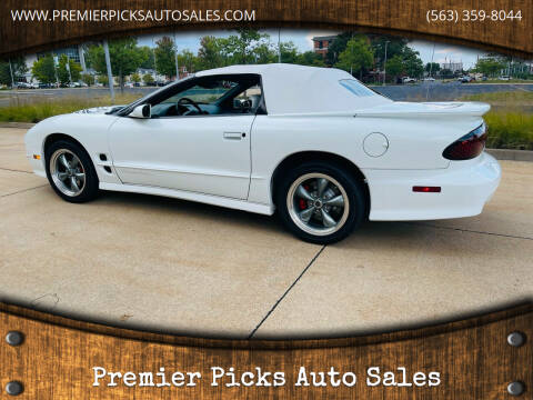 1999 Pontiac Firebird for sale at Premier Picks Auto Sales in Bettendorf IA