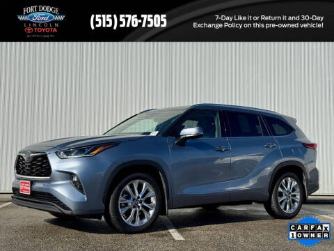 2022 Toyota Highlander for sale at Fort Dodge Ford Lincoln Toyota in Fort Dodge IA