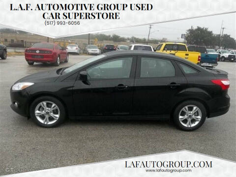 2012 Ford Focus for sale at L.A.F. Automotive Group in Lansing MI