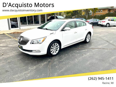 2015 Buick LaCrosse for sale at D'Acquisto Motors in Racine WI