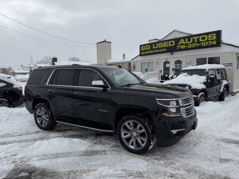 2016 Chevrolet Tahoe for sale at SG USED AUTOS in Tonawanda NY