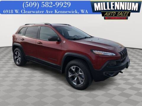 2017 Jeep Cherokee for sale at Millennium Auto Sales in Kennewick WA