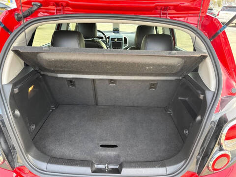 2013 Chevrolet Sonic RS Manual