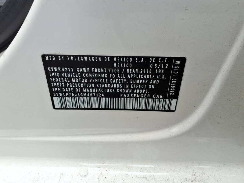 2012 Volkswagen Jetta