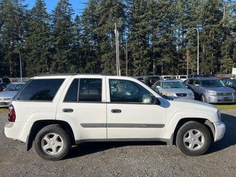 2003 Chevrolet TrailBlazer for sale at MC AUTO LLC in Spanaway WA