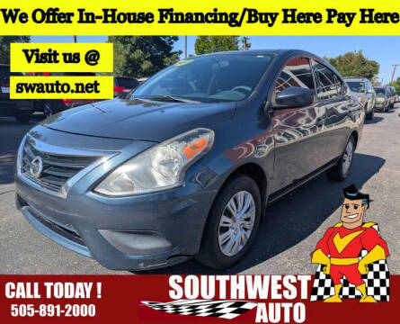 2016 Nissan Versa 1.6 S