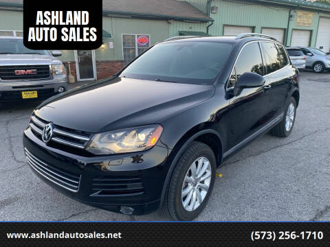 2012 Volkswagen Touareg for sale at ASHLAND AUTO SALES in Columbia MO