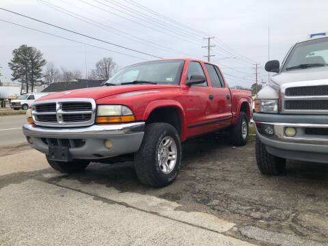 2002 Dodge Dakota for sale at AFFORDABLE USED CARS in North Chesterfield VA