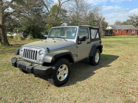2015 Jeep Wrangler for sale at Greg Faulk Auto Sales Llc in Conway SC
