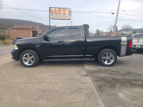 2017 RAM 1500 for sale at BABO'S MOTORS INC in Johnstown PA