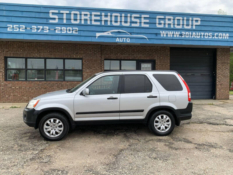 2006 Honda CR-V for sale at Storehouse Group in Wilson NC