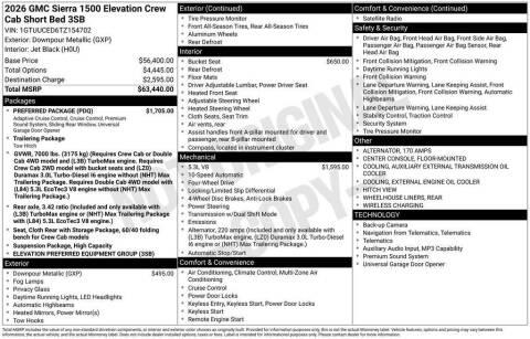 2026 GMC Sierra 1500