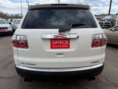 2012 GMC Acadia SLE