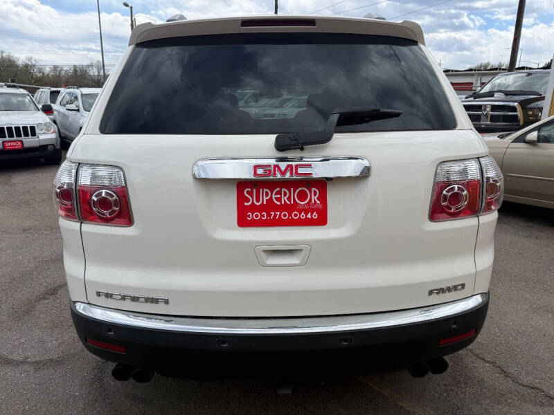 2012 GMC Acadia SLE