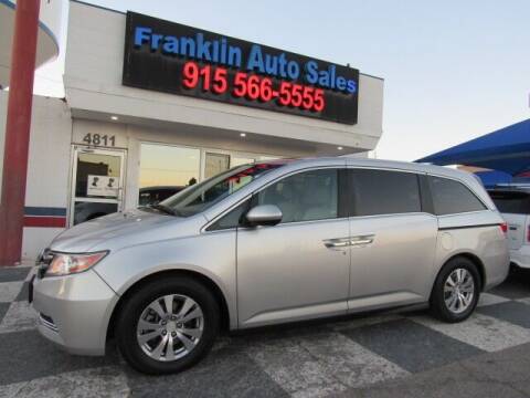 2014 Honda Odyssey for sale at Franklin Auto Sales in El Paso TX