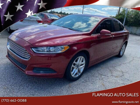 2016 Ford Fusion for sale at Flamingo Auto Sales in Norcross GA