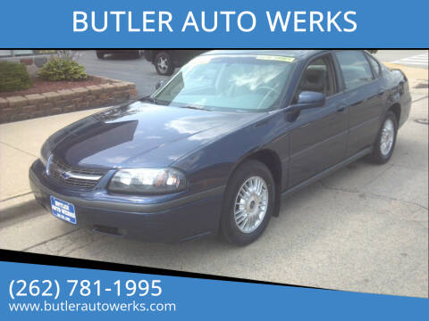 2001 Chevrolet Impala for sale at BUTLER AUTO WERKS in Butler WI