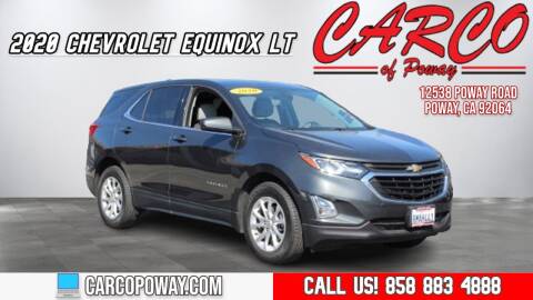 2020 Chevrolet Equinox for sale at CARCO SALES & FINANCE - CARCO OF POWAY in Poway CA