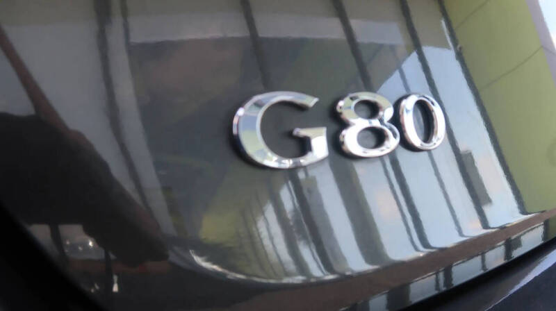 2018 Genesis G80