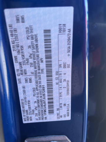 2018 Ford Escape Titanium