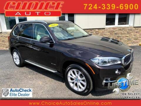 2015 BMW X5 for sale at CHOICE AUTO SALES in Murrysville PA