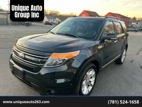 2015 Ford Explorer for sale at Unique Auto Group Inc in Whitman MA