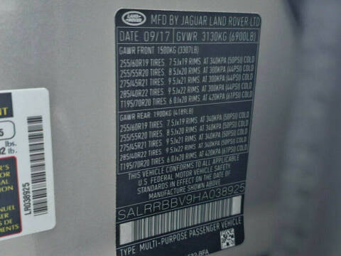 2017 Land Rover Discovery HSE