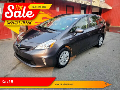 2014 Toyota Prius v for sale at Cars 4 U in Haverhill MA