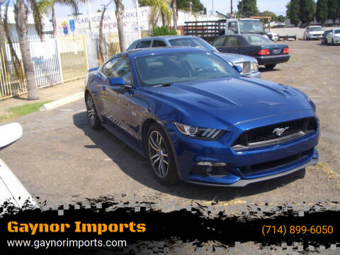 2016 Ford Mustang for sale at Gaynor Imports in Stanton CA