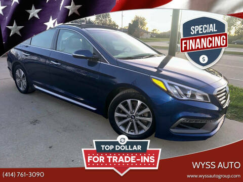 2016 Hyundai Sonata for sale at Wyss Auto in Oak Creek WI