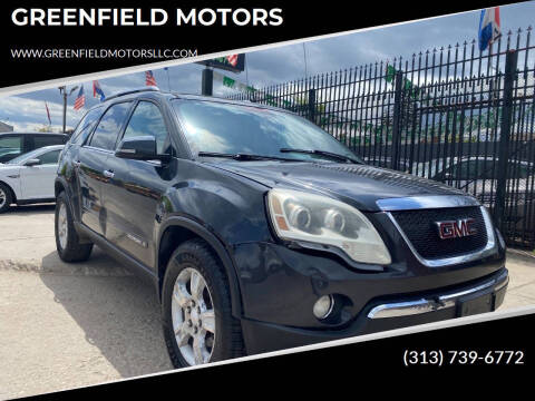 2007 GMC Acadia SLT-1