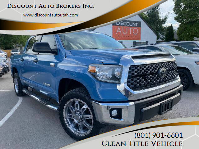 2019 Toyota Tundra for sale at Discount Auto Brokers Inc. in Lehi UT