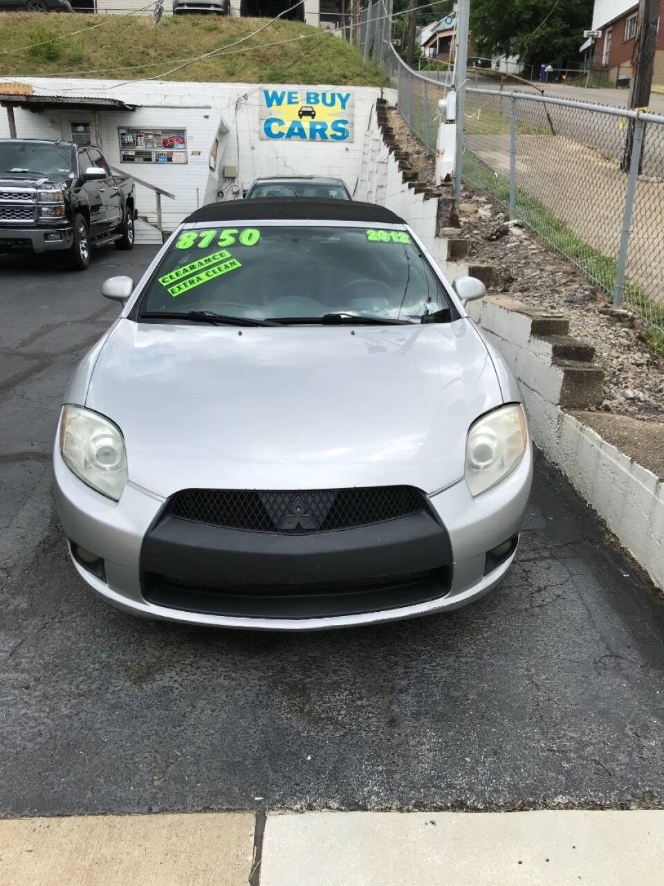 2012 Mitsubishi Eclipse Spyder for sale at High Level Auto Sales INC in Homestead, PA