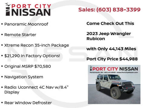 2023 Jeep Wrangler Rubicon
