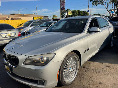 2012 BMW 7 Series for sale at Crown Auto Inc in South Gate CA