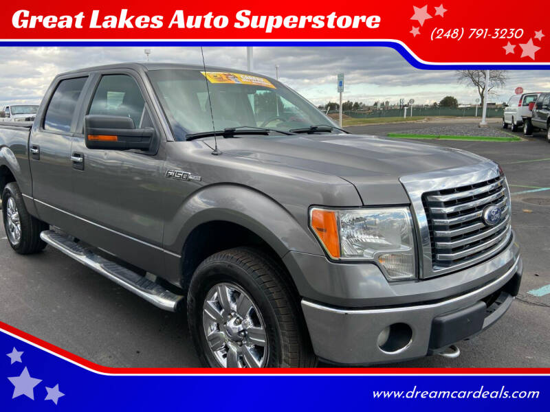 2012 Ford F-150 for sale at Great Lakes Auto Superstore in Waterford Township MI