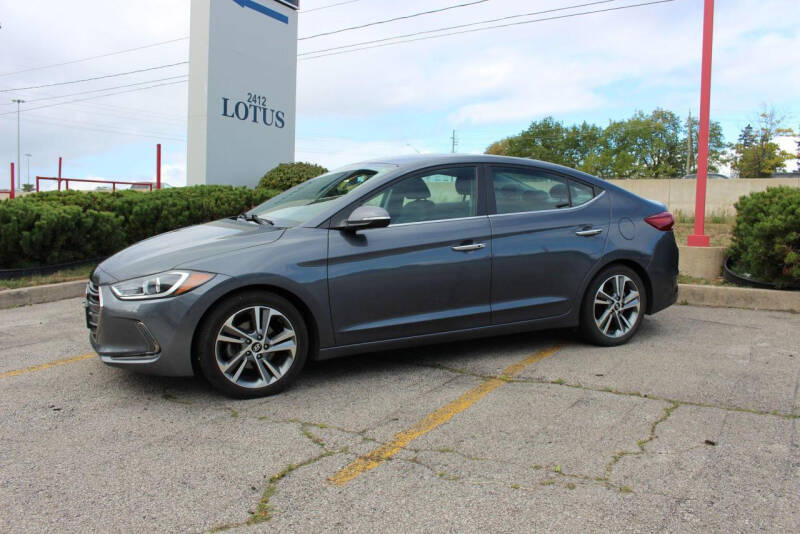 2017 Hyundai Elantra for sale at Peninsula Motor Vehicle Group in Oakville NY