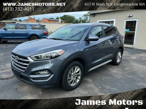 2017 Hyundai Tucson for sale at James Motors Inc. in East Longmeadow MA