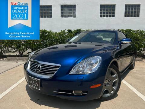 2006 Lexus SC 430 for sale at UPTOWN MOTOR CARS in Houston TX