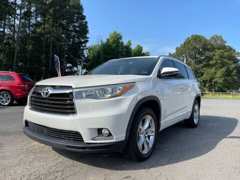 2015 Toyota Highlander for sale at Airbase Auto Sales in Cabot AR